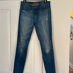Lucky Brand Distressed Blue Skinny Jeans